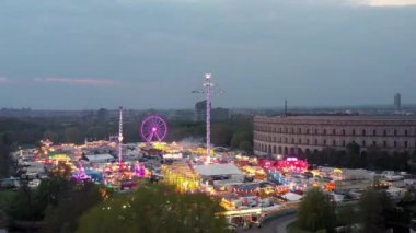 Hava Manzarası, Eğlence Parkı, Üst Akşam.