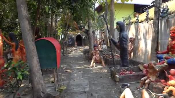 Wat Kaet Noi Wat Don Chai Tung Ngam Temple Heaven — Stockvideo