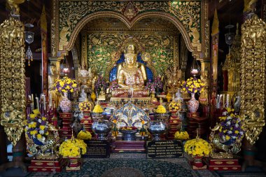 Wat Ming Muang Tapınağı, Chiang Rai, Tayland