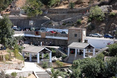 Kuzey Fas 'ın kuzeybatısındaki Şef Mavi Şehir.