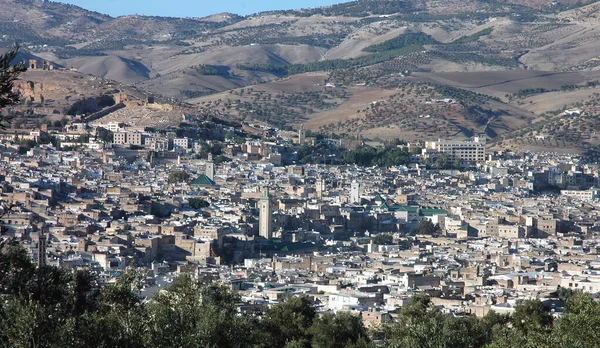 费兹是摩洛哥的精神之城 — 图库照片