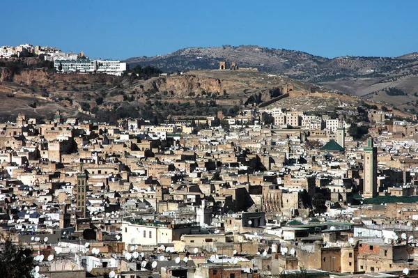 Fez Spirituális Város Marokkóban — Stock Fotó