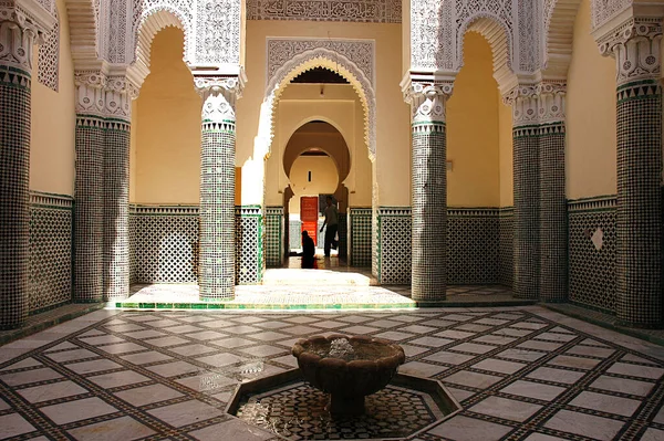 Merinid Madrasah Oujda Kelet Marokkóban — Stock Fotó