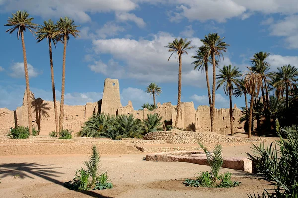 Φοινικόδασος Του Figuig Στο Νοτιοανατολικό Μαρόκο — Φωτογραφία Αρχείου