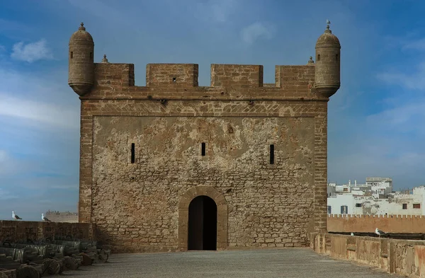 Old Portuguese Architecture Essaouira Mogador Morocco — Stock Photo, Image