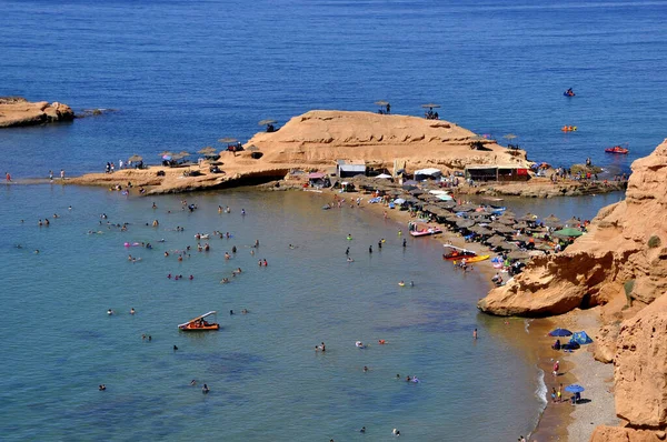 Sidi Bachir Beach Tmadet Ras Morocco — Foto de Stock