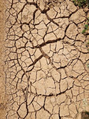 İnsansız hava aracının beton plajı.