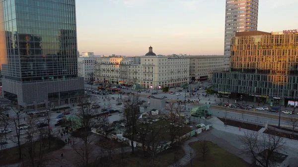 Warschau Die Stadt Der Fenster — Stockfoto
