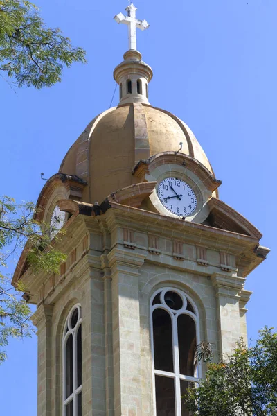 Clock Cathedral Socorro — 图库照片