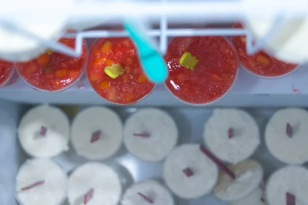 Meyve suyu dondurması.