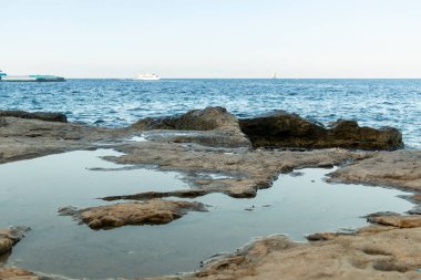 Malta 'daki Sliema Körfezi' nde su noktaları