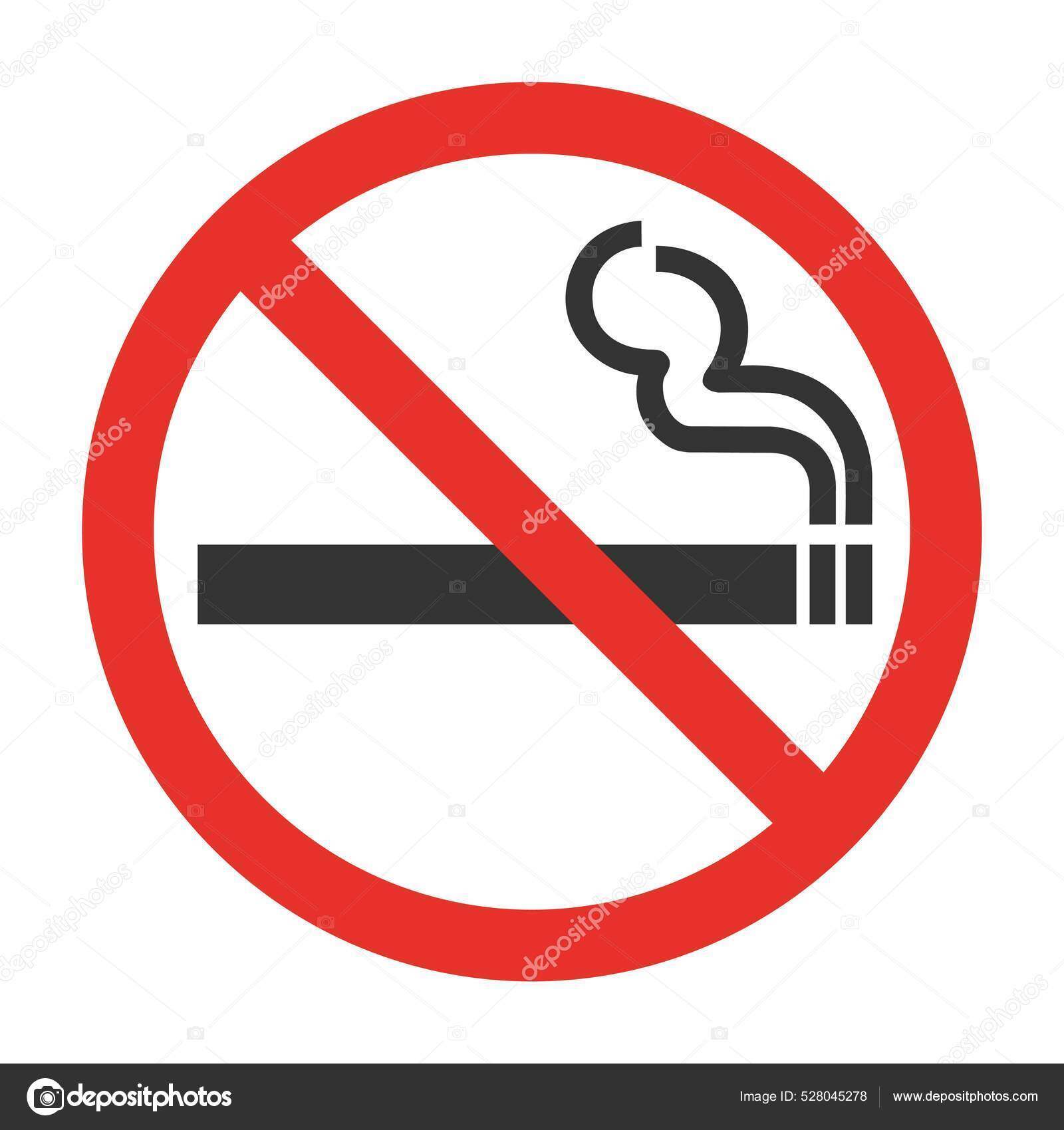 빨간색은 구역의 상징입니다 그램은 담배를 시켰다 흡연은 서명되지 않는다 일러스트 스톡 벡터 - ©Roupplar 528045278, image size:1600x1700