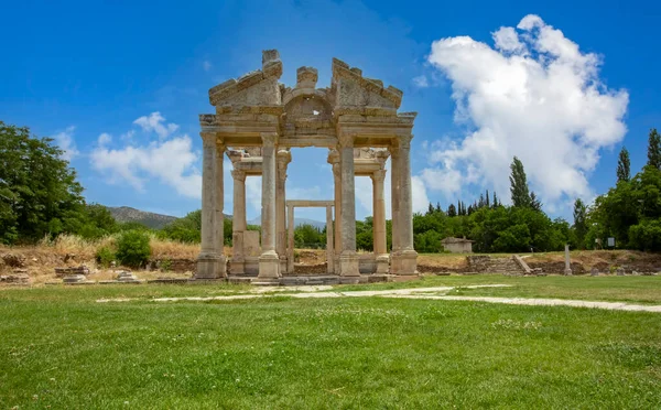 Antiga Cidade Afrodísias Aydin Turquia Foto Conceito Viagem — Fotografia de Stock