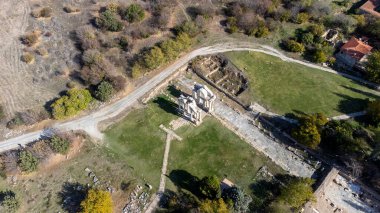 Antik Aphrodisias kentinin insansız hava aracı görüntüsü, Aydın - Türkiye