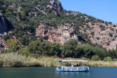 view of the boat in the sea, travel concept