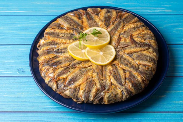 Anchois Pilaf Hamsi Pilav Cuisine Turque Spécialité Mer Noire Nom — Photo