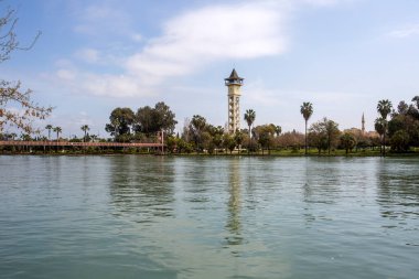 , Adana Yuregir Saat Kulesi manzarası, Adana - Türkiye