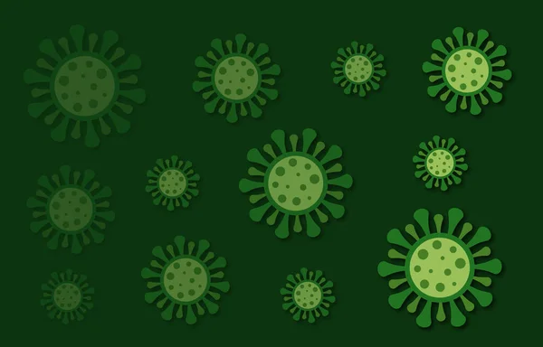 Coronavirus Covid Enfermedad Microscópica Del Virus Corona —  Fotos de Stock