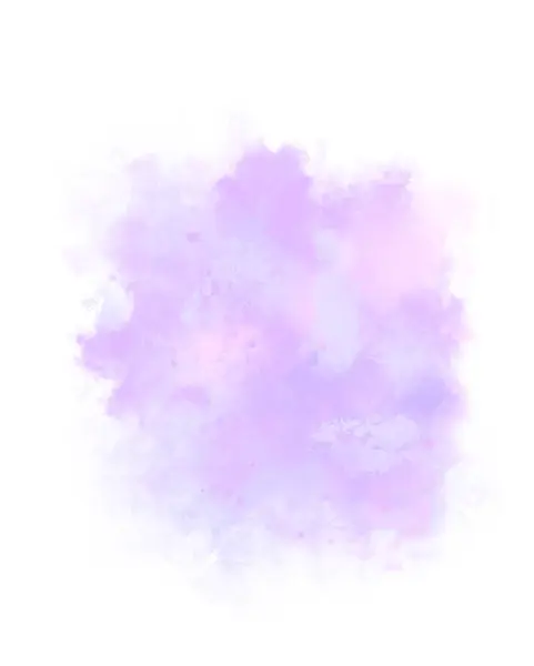 粉红紫色混合水彩飞溅在纸上作为背景 — 图库照片