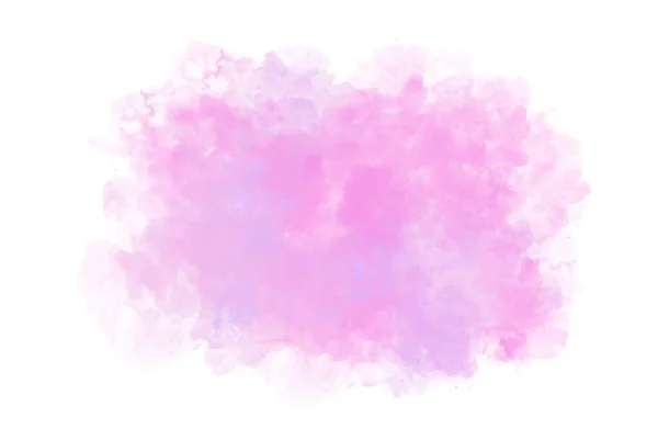 Pink Purple Colors Mix Watercolor Splash Paper Use Background — 스톡 사진