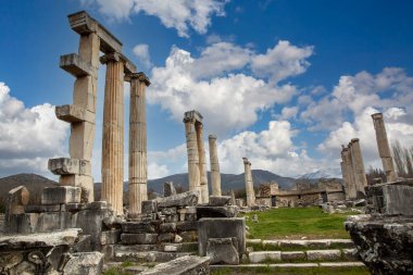 Afrodisias Antik Şehir. Tanrıça Afrodit 'e adanmış birçok antik şehrin ortak adı. Afrodizyak adı verilen en ünlü şehirler..