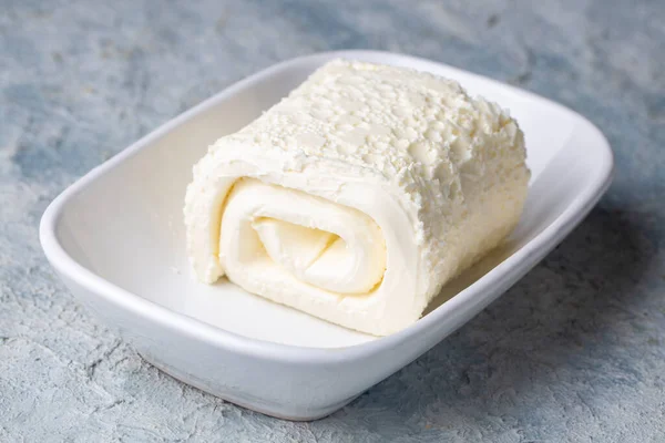 Produto Leiteiro Cremoso Turco Creme Entalhado Creme Manteiga Para Café — Fotografia de Stock
