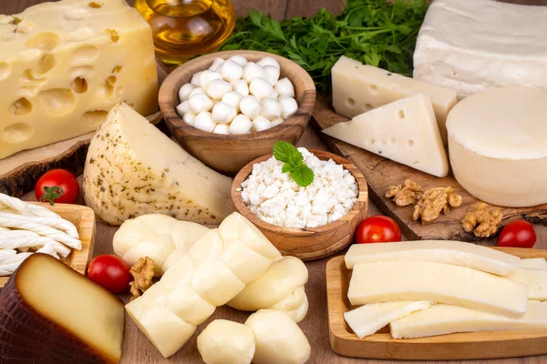 Special cheese varieties, various cheeses from Turkish cuisine