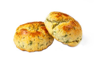 Lezzetli Türk yemekleri, dereotlu peynirli hamur işi, Türkçe adı; dere otlu peynirli pogaca