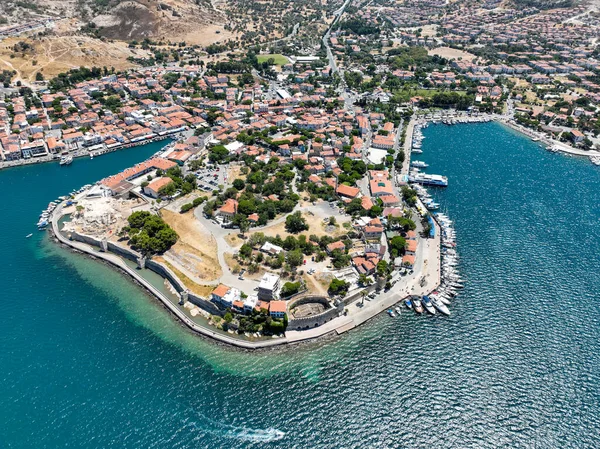 Aerial Photos Foca Village Located Western Turkey Izmir — Fotografia de Stock