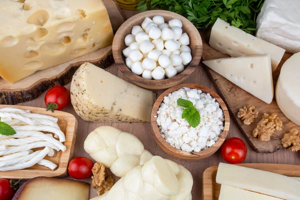 Special cheese varieties, various cheeses from Turkish cuisine