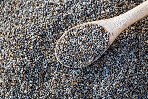 Chia Seeds Healthy Superfood — Stock Photo, Image