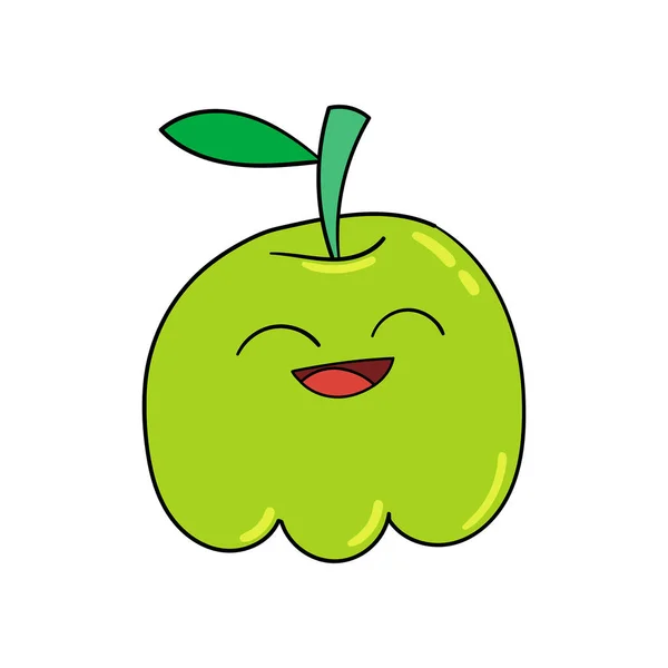 A cute cartoon pear. A healthy addition to any diet.
