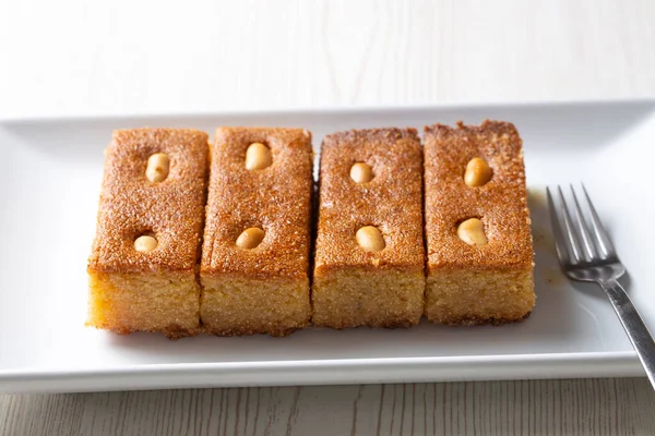 Turkish Dessert Sambali or Damascus Dessert (Sam Tatlisi - Sambali)