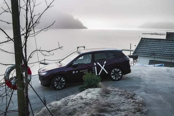 노르웨이 2022 Bmw Xdrive40 새로운 Suv 자동차 — 스톡 사진
