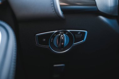 Sandefjord, Norway - februar 25, 2022: Silver Mercedes EQC. The Mercedes EQC Is A Full-sized All-electric Five-door SUV