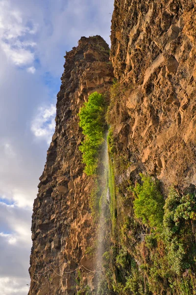 Cascata Dos Anjos Angyalok Vízesése Anjos Községben Ponta Sol Községben — Stock Fotó