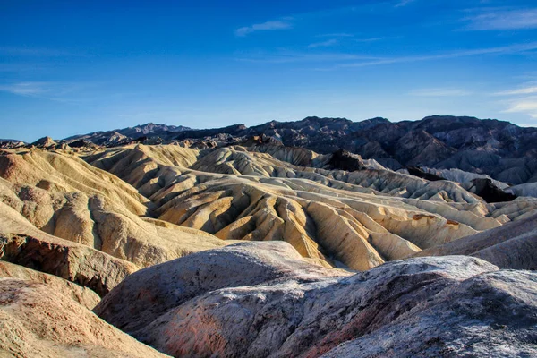 Забріскі Пойнт Національному Парку Долина Смерті Сша Спостерігає Сюрреалістичним Ландшафтом — стокове фото