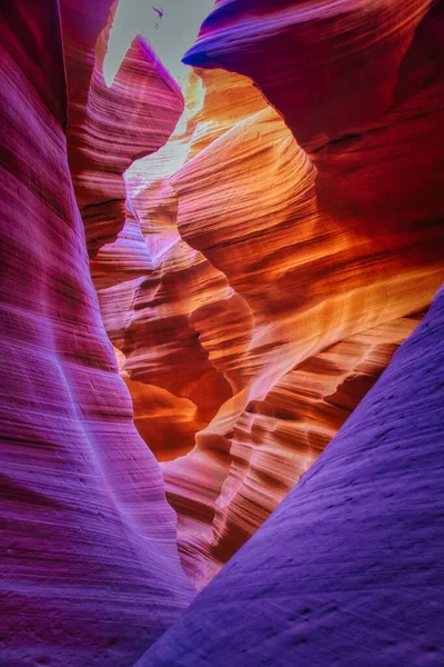 Incredible Antelope Canyon Page Arizona Usa — Foto de Stock