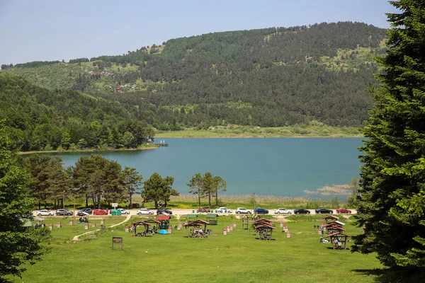 Вид Озеро Горах — стоковое фото