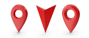 konum simgesi 3d oluşturma