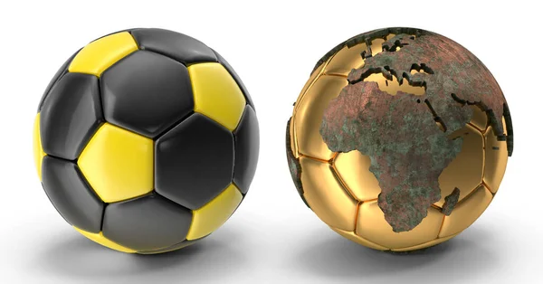 Fundo de copa do mundo de futebol com bola