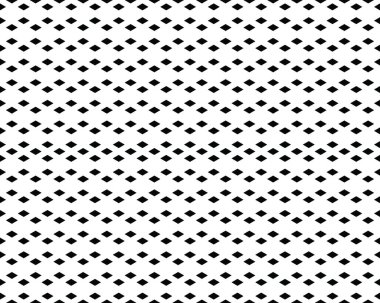 Siyah eşkenar dörtgen elementli kusursuz geometrik doku