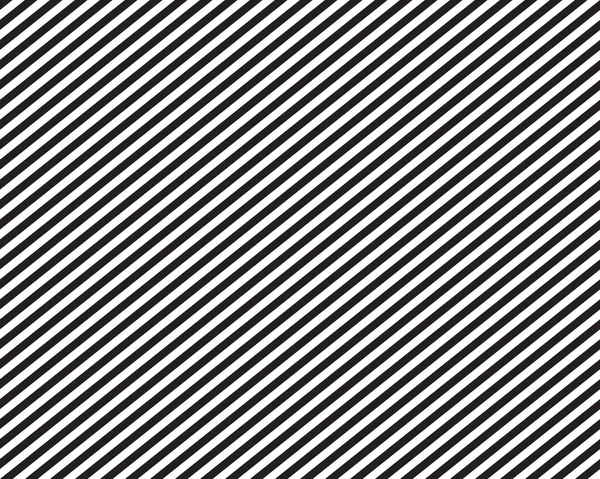 Black Diagonal Lines Seamless Pattern White Background —  Vetores de Stock