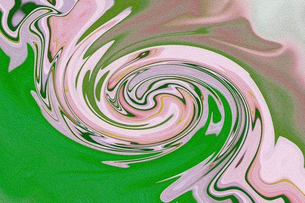 Fondo Rosa Verde Ilustración Onda Mar Hermosa Textura Estilo Moderno — Foto de Stock