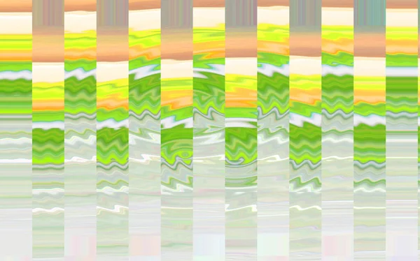 Arkaplan Pembe Yeşil Deniz Dalgası Çizimi Web Tasarımı Için Modern — Stok fotoğraf