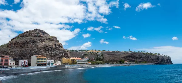 Vista Mar Uma Praia Ilha Gomera Dia Ensolarado Ilhas Canárias — Fotografia de Stock