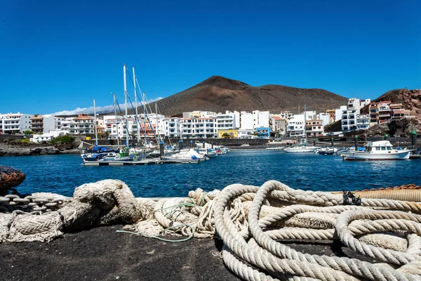 Restinga Haven Hierro Island Een Zonnige Dag Canarische Eilanden Spanje — Stockfoto