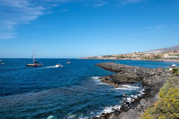 Costa Meridionale Dell Isola Tenerife Una Giornata Sole Isole Canarie — Foto Stock