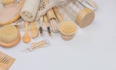 Kişisel hijyen ve günlük kullanım için aksesuarlar. Plastiksiz hayat.