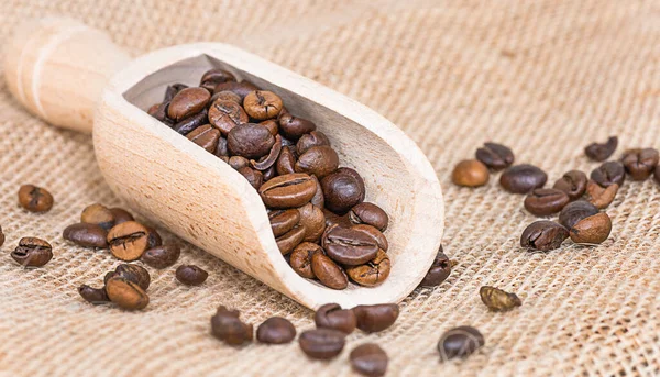 バラップのコーヒー豆背景 — ストック写真